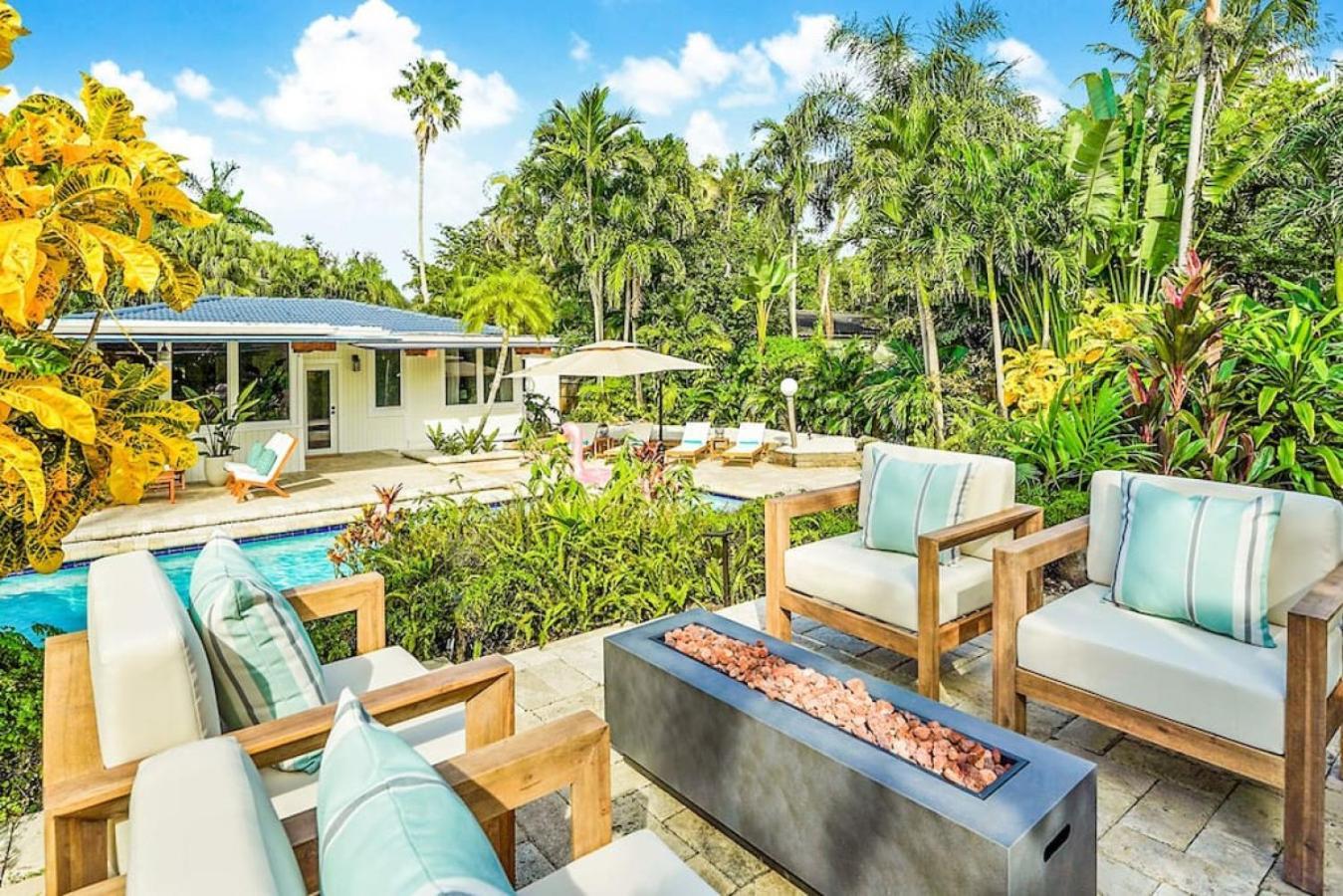 Casa In Tropic Paradise With Pool, Bbq And Firepit Villa Biscayne Park Buitenkant foto